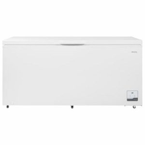 electriQ 500 Litre Chest Freezer - White