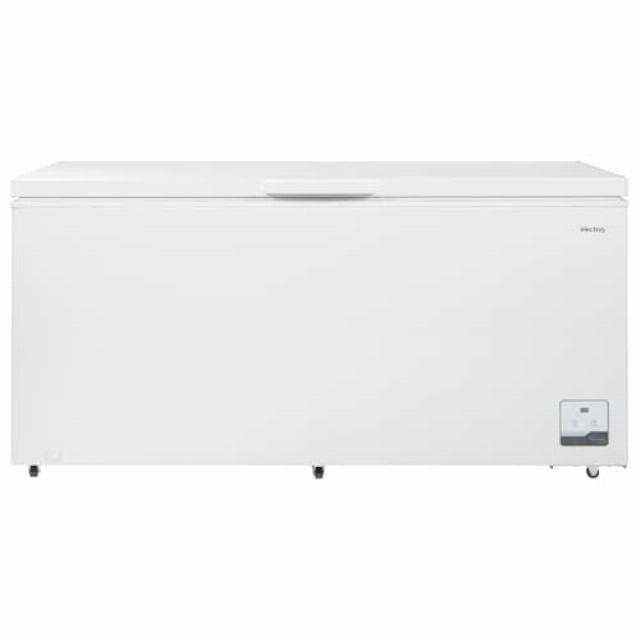 electriQ 500 Litre Chest Freezer - White