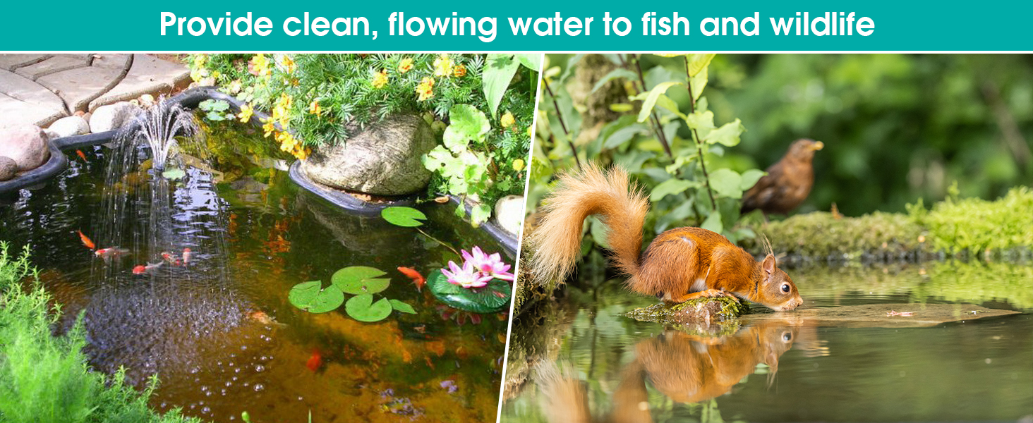 Underwater Pond Filter Pump