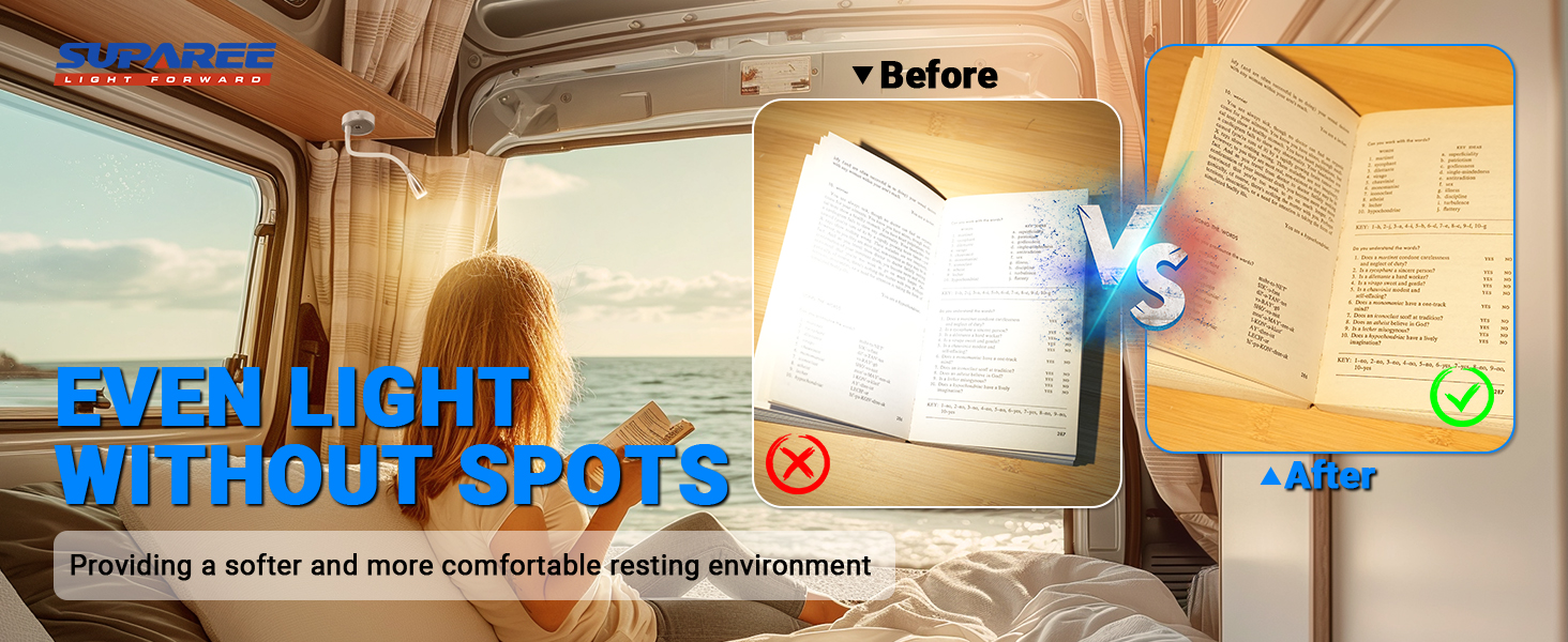 12V LED Lights USB Caravans