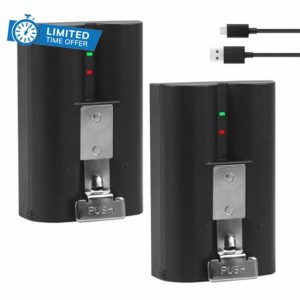 FLSTOR Rechargeable Battery for Ring Video Doorbell 2/3/3+/4