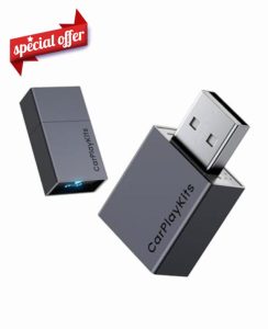 CarPlayKits Wireless CarPlay Adapter for Built-in Wired CarPlay Cars