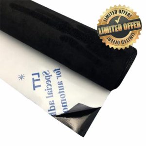 Self-adhesive car interior adhesive