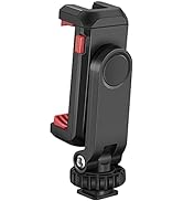 CAMOLO Metal Phone Holder,Phone Tripod Mount,Smartphone Holder Adapter Stand with 4 Cold Shoes,1/...