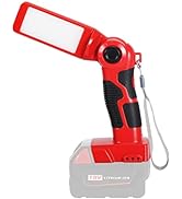 YEX-BUR 12W 1000LM LED Flashlight Work Light Powered by Makita 18V Lithium Ion Batteries BL1850 B...