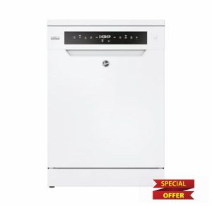 Hoover HF 6B4S1PW-80 H-DISH 700 16 Place Full Size Freestanding Dishwasher - White - B Rated            [Energy Class B]