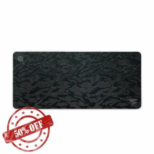 Steel Series QcK XXL Gaming Surface - FaZe Clan Edition – XXL Thick Cloth – Sized to Cover Desks – Optimized For Gaming Sensors
