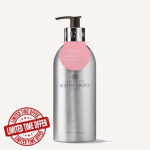 Molton Brown Delicious Rhubarb and Rose Bath and Shower Gel Infinite Bottle 400 ml