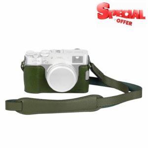 SMALLRIG X100VI Half Leather Case Kit with Shoulder Strap