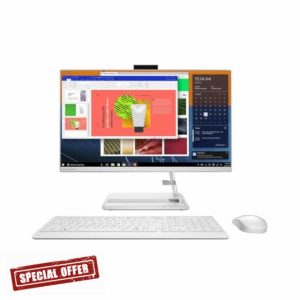 Lenovo IdeaCentre AIO 3i (Gen 7) 24-Inch FHD All-in-One Desktop PC (Intel Core i3-1215U