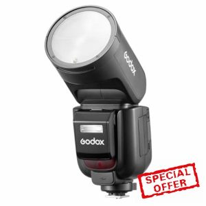 V1 PRO Professional Round-Head TTL Speedlite - 76W