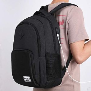 17 Inch Unisex College Backpack Laptop Bookbag Teens Computer Backpack for High School University Work Office