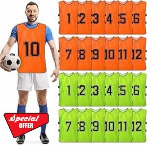 24 Pcs Scrimmage Training Vest - Soccer