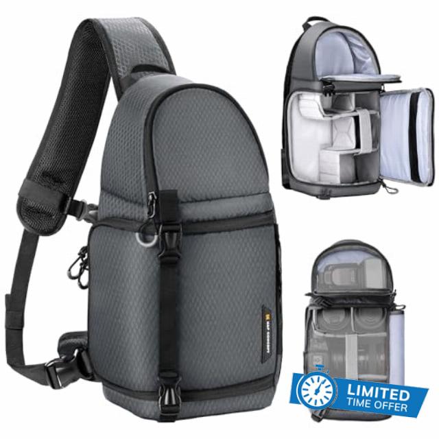 K&F Concept Camera Sling Bag for Photographers
