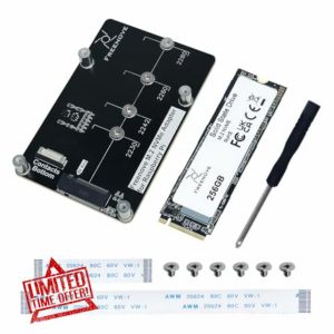 FREENOVE M.2 NVMe Adapter for Raspberry Pi 5 with 256GB SSD