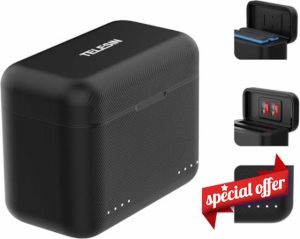 TELESIN Battery Charger for Insta360 X3 USB Type C Insta 360 X3 Battery Charger