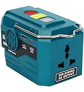 YEX-BUR 200W Power Inverter for Ryobi 18V ONE + Li-ion NiCd NiMh Battery,DC 18V to AC 220-230V Ba...
