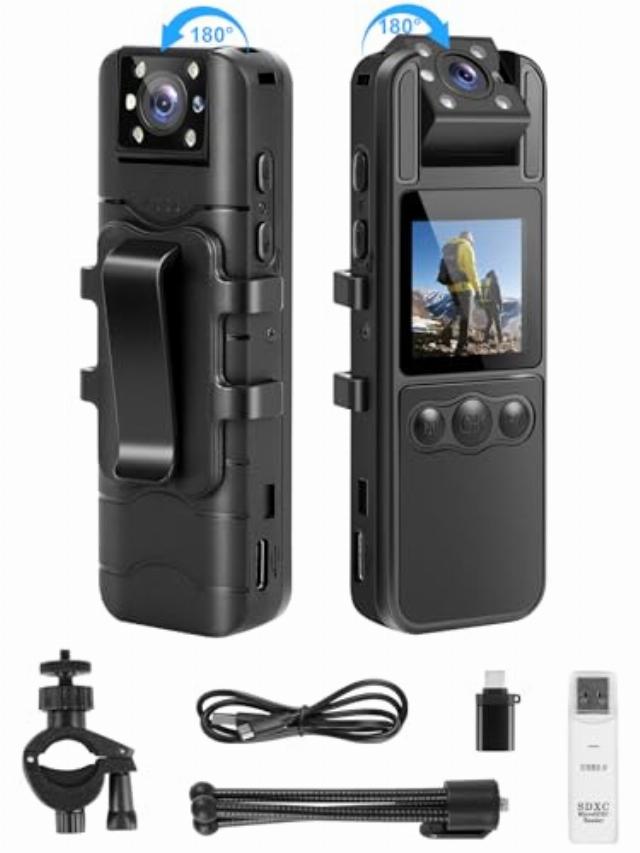 SPIKECAM Body Camera Z9 1080P Regular Model (No Card)