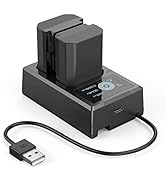 SMALLRIG NP-W235 Camera Battery Charger Set for Fujifilm NP-W235 Battery, Fits for Fujifilm X-T4,...