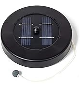 Primrose Solar Powered Oxygenator Pond Aerator 2 Stone with Battery Back Up