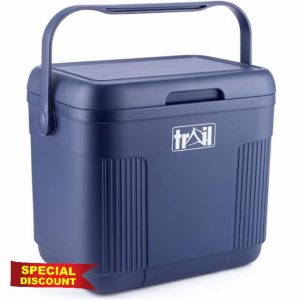 Trail 22L Cool Box with Ice Freezer Blocks