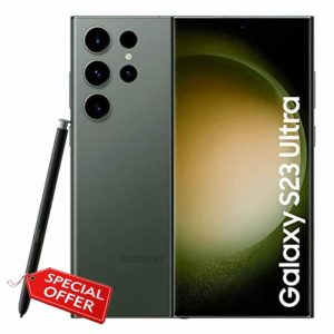 Samsung Galaxy S23 Ultra SM-S918B 17.3 cm (6.8") Android 13 5G USB Type-C 8 GB 256 GB 5000 mAh Green (Renewed)