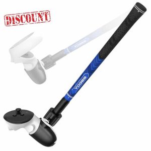 YOGES VR Golf Club Attachment Compatible with Meta Quest 3/ Oculus Quest 2 Controller