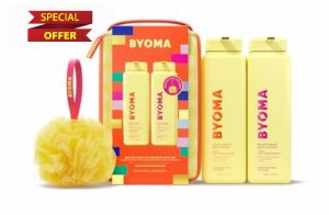 BYOMA Barrier Boosting Brighter Body Set - 400ml Brightening Body Wash