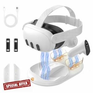GEEKERA Charging Dock for Meta Quest 3