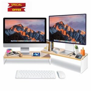 YGYQZ Adjustable Monitor Stand for Desk
