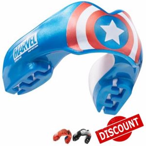 Marvel Captain America Sports Mouthguard for Braces