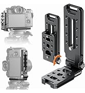 CAMOLO Arca Swiss L Bracket,DSLR Camera Mount Quick Release Plate Vertical Video Shooting Univers...