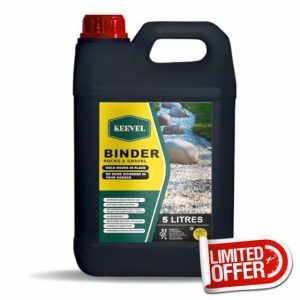 Gravel Binder for Bonding Stones and Gravel on Borders