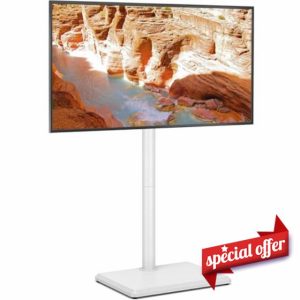 TVON TV Floor Stand for 32 to 55 inch TVs Tall TV Stand with Support Feet