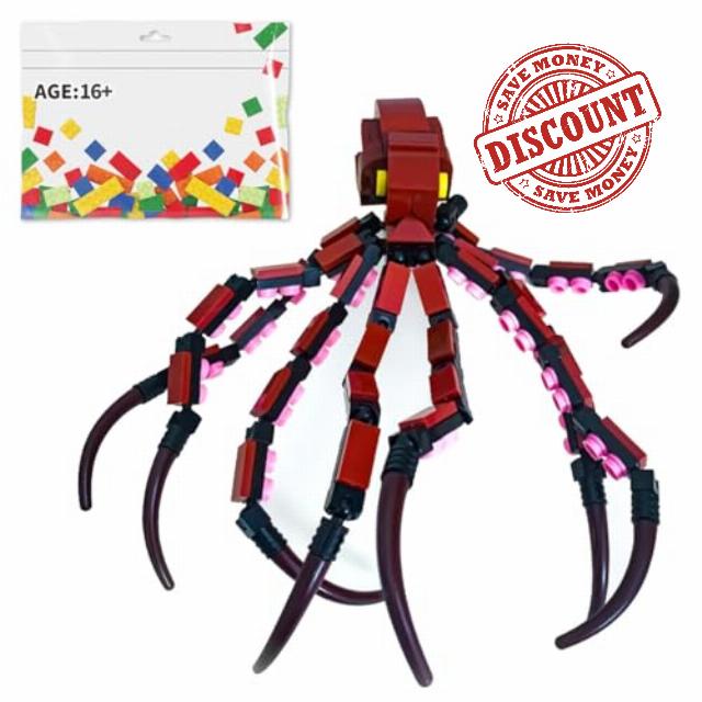 Metalakaer Giant Octopus Building Block Set