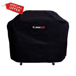 CosmoGrill Platinum Large BBQ Cover: Waterproof Heavy Duty with Anti-UV Protection Barbecue Covers
