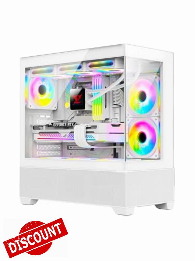 IONZ KZ-V - PC Gaming ATX Case - Mid Tower | Tempered Glass