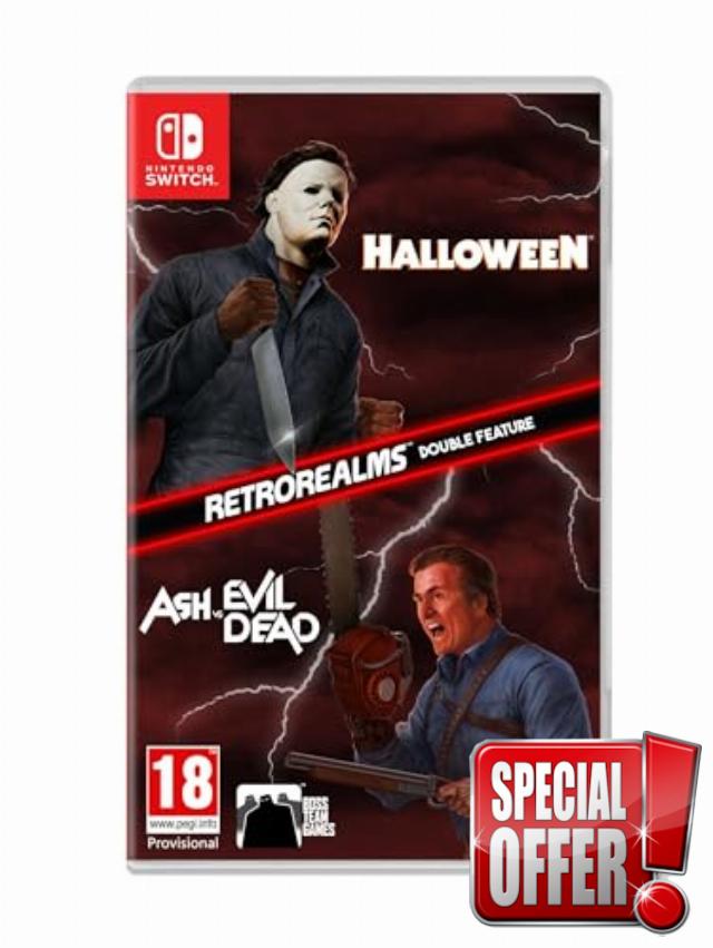 Halloween & Ash vs Evil Dead Retro Realms - Switch