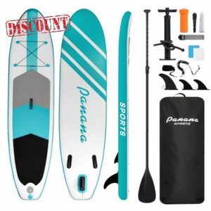 Panana Inflatable Stand Up Paddle Board 10' × 30" × 6"
