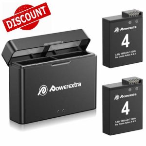 Powerextra Osmo Action 4&3 Battery Set