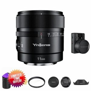Yongnuo Yn11Mm F1.8S Lens W/Remote Controller For Sony 11Mm F1.8 Large Aperture Fixed Prime Lens Auto Focus Aps-C Frame Ultra Wide Angle Lens For Sony E Mount Mirrorless Cameras