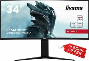 G-Master GCB3480WQSU-B1 34" Curved 1500R VA LCD