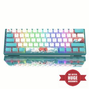 LQXQ WK61 60% Mechanical Keyboard