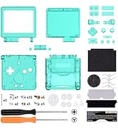 IPS Ready Upgraded eXtremeRate White Custom Replacement Housing Shell for Gameboy Advance SP GBA ...