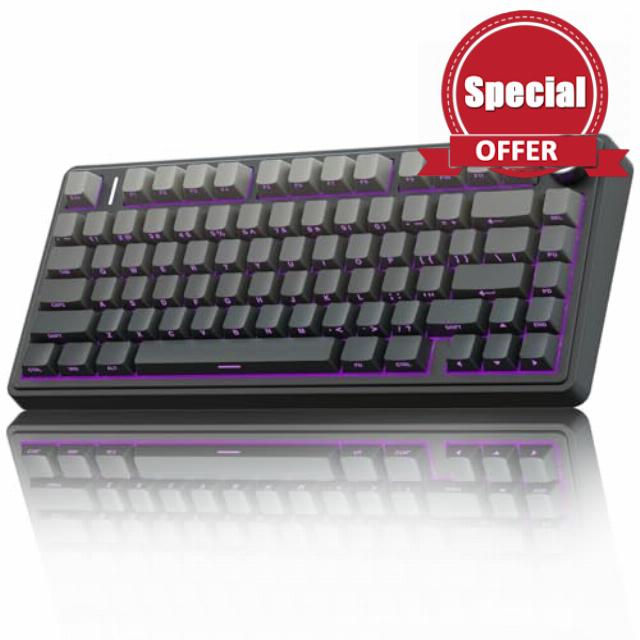 AULA F75 75% Wireless Mechanical Keyboard