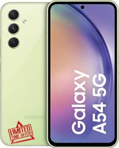 Samsung Galaxy A54 128GB 5G Mobile Phone - Awesome Lime