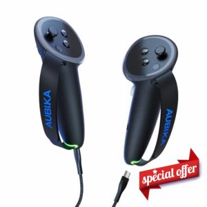 Aubika Rechargeable Controller Grips for Meta Quest 3