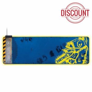 Razer Goliathus Extended Chroma - Fortnite Edition Extra large soft gaming mouse mat with RGB lighting (cable holder