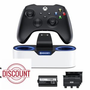 NEWDERY Solo Charger Station for Xbox Wireless Controllers