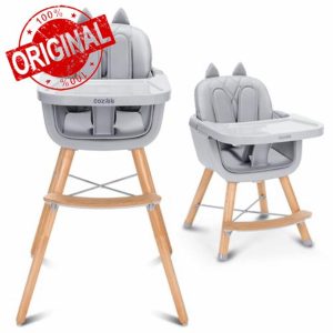 CoziBB 4 in 1 Highchair with Cat Ear